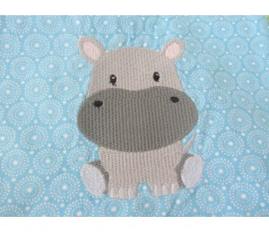 Stickdatei - Dschungeltiere Nilpferd